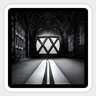 Hexagram - Temple Sticker